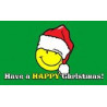 Vista Flags Christmas Smiley Premium 3x5 Flag