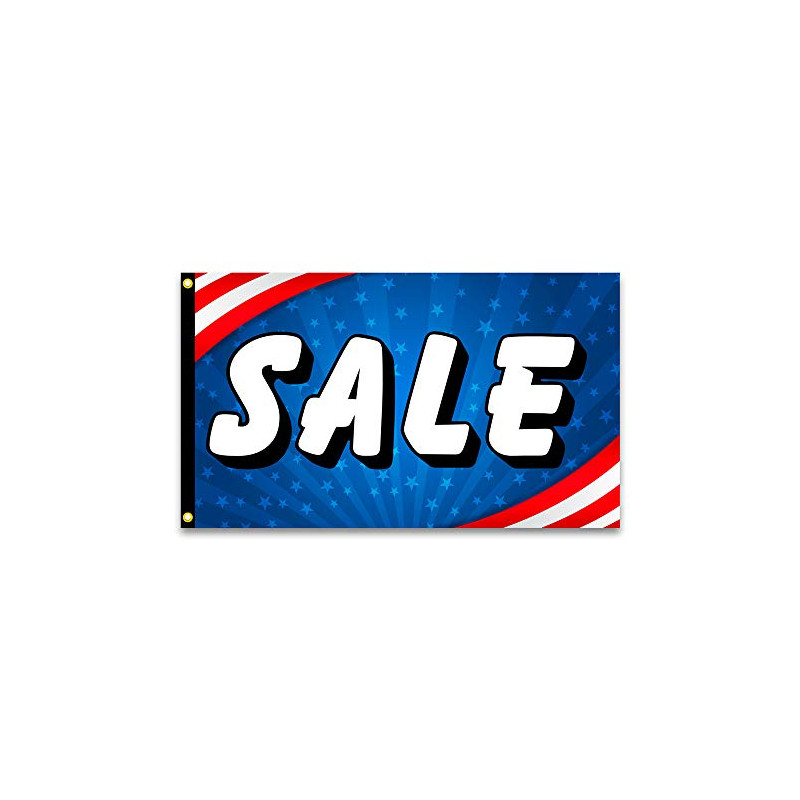 SALE (Patriotic) Premium 3x5 Flag (Made in the USA)