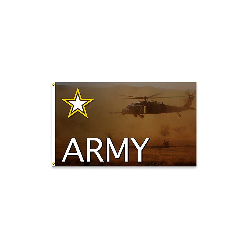 VF Display Army Flag 3x5 Polyester Flag (Made in The USA)