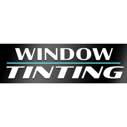 Window Tinting Vinyl Banner with Optional Sizes (Made in the USA)