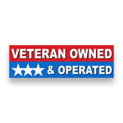 VETERAN OWNED & OPERATED...