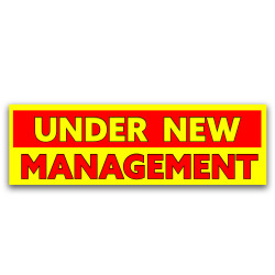 Under New Management Vinyl...