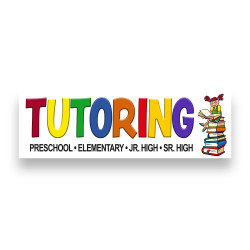 TUTORING Vinyl Banner with...