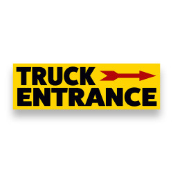 TRUCK ENTRANCE RIGHT Vinyl...