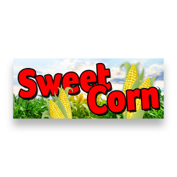 SWEET CORN Vinyl Banner with Optional Sizes (Made in the USA)