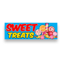 SWEET TREATS Vinyl Banner...