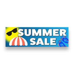 SUMMER SALE Vinyl Banner...