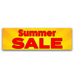 Summer Sale Vinyl Banner...