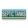 SEPTIC TANK Vinyl Banner with Optional Sizes (Made in the USA)