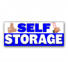 Self Storage Vinyl Banner with Optional Sizes (Made in the USA)