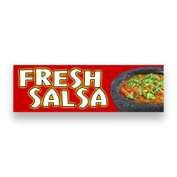 FRESH SALSA Vinyl Banner...