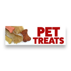 PET TREATS Vinyl Banner...