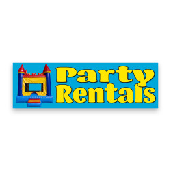 Party Rentals Vinyl Banner...