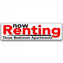 Now Renting Three Bedroom...