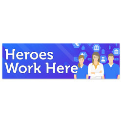 Heroes Work Here Vinyl...