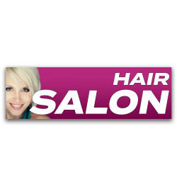 Hair Salon Vinyl Banner...