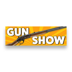 GUN SHOW Vinyl Banner with...