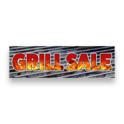 GRILL SALE Vinyl Banner...