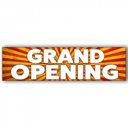 Grand Opening Vinyl Banner...