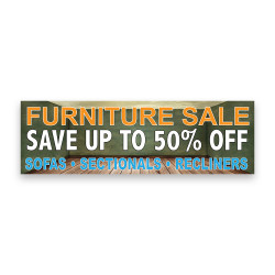 Furniture Sale Vinyl Banner...