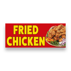 FRIED CHICKEN Vinyl Banner...