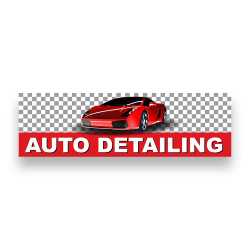 AUTO DETAILING Vinyl Banner...