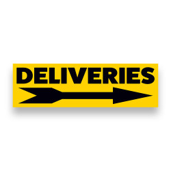 DELIVERIES RIGHT ARROW...