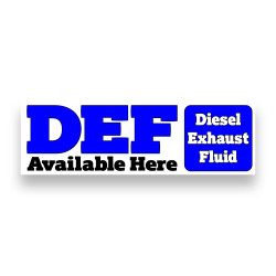 Diesel Exhaust Fluid Vinyl...