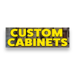 CUSTOM CABINETS Vinyl...