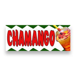 CHAMANGO Vinyl Banner with Optional Sizes (Made in the USA)