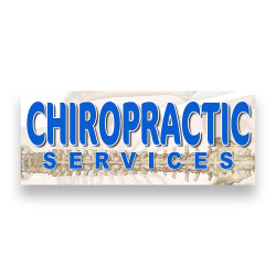 CHIROPRACTIC Vinyl Banner with Optional Sizes (Made in the USA)