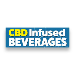 CBD INFUSED BEVERAGES Vinyl...