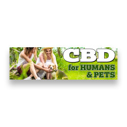 CBD for HUMANS & PETS Vinyl...