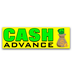 Cash Advance Vinyl Banner...