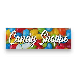 CANDY SHOPPE Vinyl Banner...