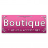 Boutique Vinyl Banner with Optional Sizes (Made in the USA)