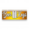 BEER KEGS Vinyl Banner with Optional Sizes (Made in the USA)