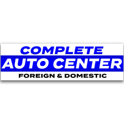 Complete Auto Center Vinyl...