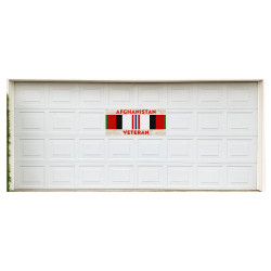 Afghanistan Veteran 21" x 40" Magnetic Garage Banner For Steel Garage Doors