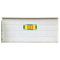 Viet Nam Veteran 21" x 47" Magnetic Garage Banner For Steel Garage Doors