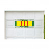 Viet Nam Veteran 21" x 47" Magnetic Garage Banner For Steel Garage Doors