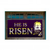 He Is Risen Easter Magnetic 42" x 84" Garage Banner For Steel Garage Doors