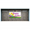 Happy Easter Magnetic 42" x 84" Garage Banner For Steel Garage Doors