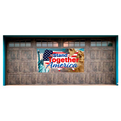 Stand Together America Magnetic 42" x 84" Garage Banner For Steel Garage Doors