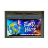 Earth Day - Our Earth Our Home Magnetic 42" x 84" Garage Banner For Steel Garage Doors