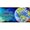 Nurses Change the World Magnetic 42" x 84" Garage Banner For Steel Garage Doors