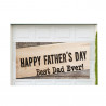 Happy Father's Day 42" x 84" Magnetic Garage Banner For Steel Garage Doors