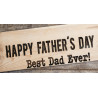 Happy Father's Day 42" x 84" Magnetic Garage Banner For Steel Garage Doors