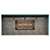 Happy Daddy's Day 42" x 84" Magnetic Garage Banner For Steel Garage Doors