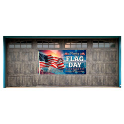 Happy Flag Day 42" x 84"...